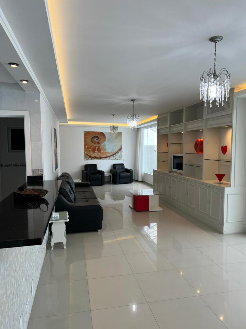 Cobertura 5 Suites Frente Mar Guaruja Pitangueiras Kültér fotó