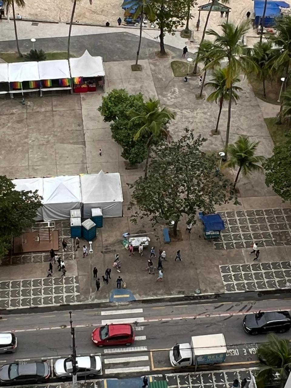 Cobertura 5 Suites Frente Mar Guaruja Pitangueiras Kültér fotó